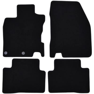 Tapis de sol - Nissan - X-Trail 2017-2020 - 4 pièces - Velours imperméable - Antidérapant
