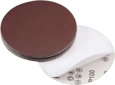 Dailygoods- Schuurschijven 150 mm - 20 Stuks - Aluminium Oxide - PSA Schuurpapier - Antistatisch - Duurzaam - Voor Hout en Kunststof