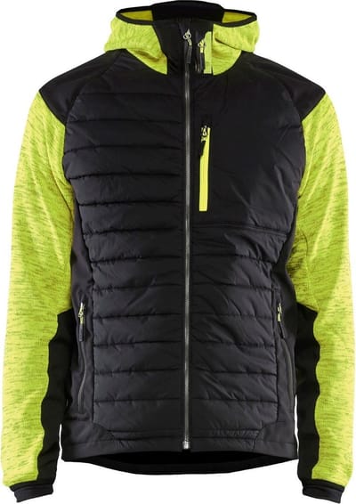 Blåkläder 5930 Hybride Jack High Vis Geel/Zwart - 4XL
