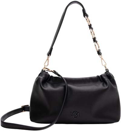 L.CREDI Pamira Schoudertas 30 cm - Dames - schwarz