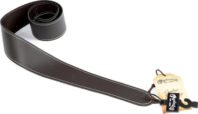Martin & Co Strap Bruin Leder - Gitaarband