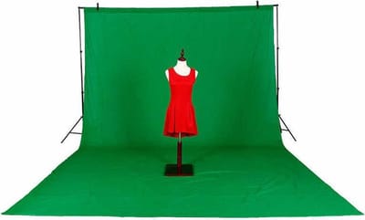 Bresser Y-9 achtergronddoek 3x4m Chromakey groen