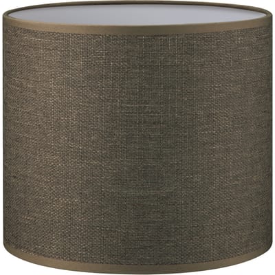 Home Sweet Home Lampenkap Canvas cilinder - van stof - macchiato - Moderne stoffen Lampenkap - 20/20/17cm - E27 lamphouder - voor wandlamp,
