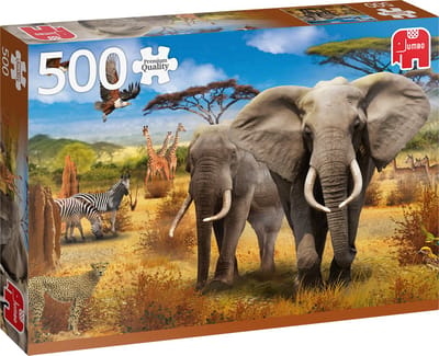 Jumbo Premium Collection Puzzel African Savannah - Legpuzzel - 500 stukjes