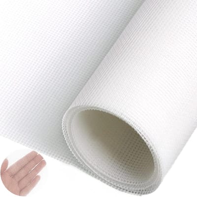 VHV-Horrengaas - Vliegengaas - Insectengaas - Raamhor gaas - Glasvezel - Op maat te knippen - Scheurbestendig - Voor ramen en deuren - 150 x 100 cm - Wit