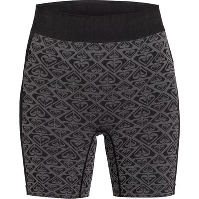 Roxy Chill Heart Korte Leggings Zwart,Grijs XS-S Vrouw