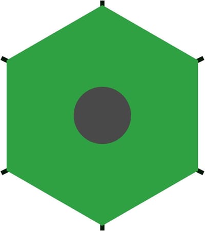 Trampoline Afdekking - Schaduwdoek Randbescherming - Buiten Beschermen - Maximale UV-bescherming - 8 ft - Grijs