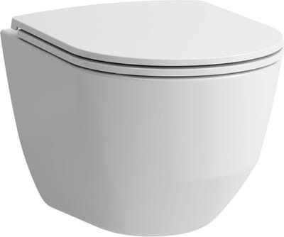 Laufen Pro Pack Wandcloset - 49x36x34.5cm - spoelrandloos - diepspoel - slimseat - softclose - glans wit