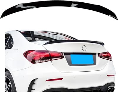 Spoiler compatibel met Mercedes A Class V177 (2018-2023) Sport Glans Zwart