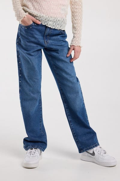 America Today Michigan Jr Medium Blue Maat: 170/176 | Spijkerbroeken Outlet | Unisex | Blauw