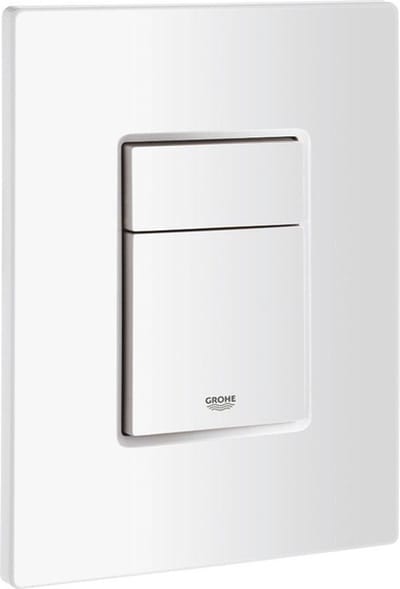 GROHE Skate Cosmopolitan Bedieningspaneel Toilet - Dual Flush - Kunststof - Alpine wit