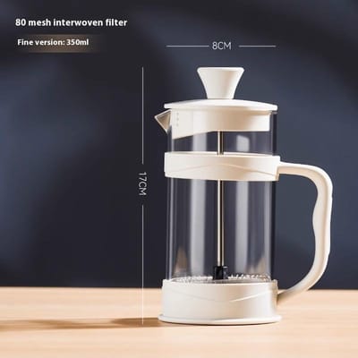 Handpers Koffiezetapparaat Multifunctioneel Filter Koffiezetapparaat Thuis Brouwen Koffiezetapparaat Theefilter Cold Brew Pot gray
