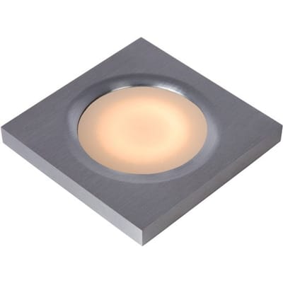 Lucide HAHNE - Inbouwspot Badkamer - GU5.3 - IP65 - Mat chroom