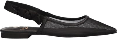 La Strada Slingback Zwart Mesh - Damesschoenen - Maat - 37