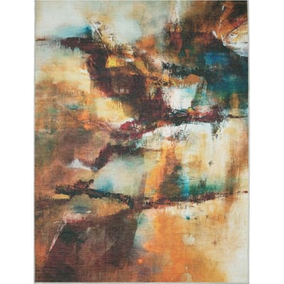 Wasbaar tapijt Marsea multicolor 60x100 cm