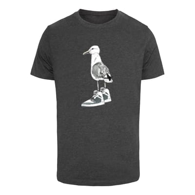 Mister Tee - Seagull Sneakers Heren Tshirt - 4XL - Grijs