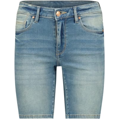 RAIZZED Eden Short Mid Blue Stone Maat: W23 | Korte Broeken Outlet | Dames | Blauw