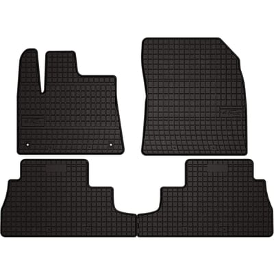 Wielganizator SolidPRO - Auto Rubbermatten - Opel Combo E - Zwart - Vervangingsset