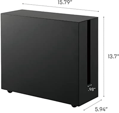 Kabeldoos met Wielen - Organiseer en Bescherm je Kabels - 15 x 40 x 34.5 cm