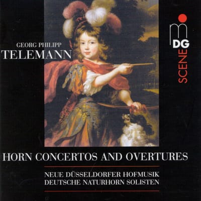 Deutsche Naturhorn Solisten, Neue Düsseldorfer Hofmusik - Telemann: Horn Concertos And Overtures (CD)