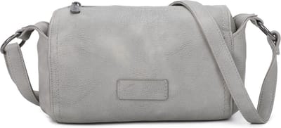 Fritzi aus Preußen Schoudertas Radix Drum02 Crossbody Pebbles Grijs