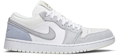 Air Jordan 1 Low Paris Unisex Sneakers Grijs Wit Hemelsgrijs CV3043-100 40