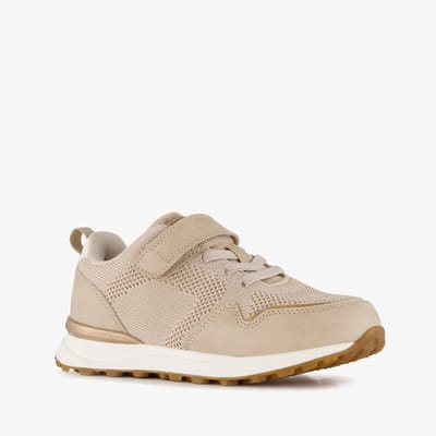 Hush Puppies meisjes sneakers beige - Maat 29 - Uitneembare zool