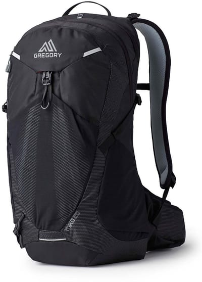 GREGORY vrije tijd rugzak rugzak Miko 20 Backpack Optic Black zwart