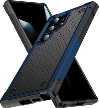 Schokbestendige Armor Case Geschikt voor Samsung Galaxy S24 plus 5G - Militair Grade Valbescherming, Robuuste Telefoonhoes, Beschermhoes, Impact Bestendige Hoes, Hoge Kwaliteit Bescherming, Anti-Schok Case