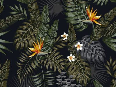 Vinyl | Vloerkleed vinyl | Mowgli jungle style | 90x120 cm