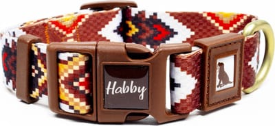 Luxe Halsband voor Honden-Verstelbaar 27 Cm-39 Cm x 2,5 Cm-Ethnic