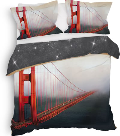 Heckett & Lane Monty Dekbedovertrek - Lits-jumeaux - 240x200/220 cm - Multi
