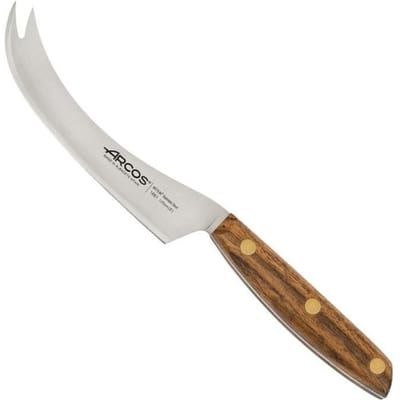 Couteau à Fromage - ARCOS - Nordika - Lame Acier Inoxydable Nitrum® - Manche Bois Ovengkol - 125 mm