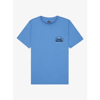 Quiksilver Fundamental Ride T-shirt Met Korte Mouwen Blauw 12 Years Jongen