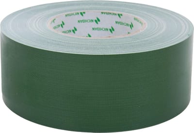 Nichiban® Duct Tape 50mm breed x 50mtr lang - Groen - 1 rol - Met de Hand Scheurbaar - Podiumtape - Gaffa Tape - Japanse Topkwaliteit - (021.0111)