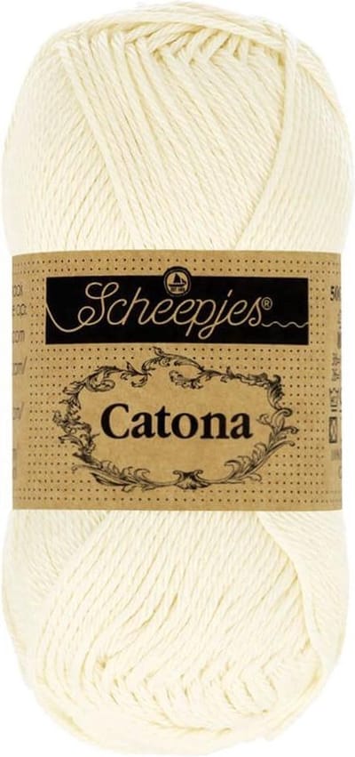 Scheepjes Catona 10gr - 130 Old Lace