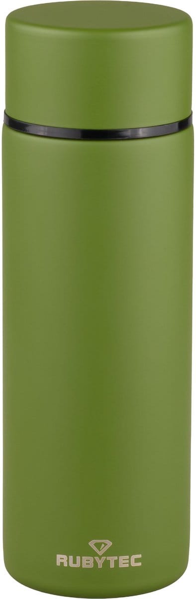 Rubytec Shira Quickshot - 120 ml - Thermosbeker - RVS - Espresso To Go - Handig Formaat - Koffiebeker To Go - Urenlang Koud en Warm Drinken - Drinkfles - Groen