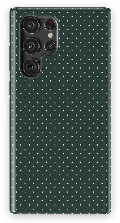 Micro Dots Tough Hoesje Samsung Galaxy S22 Ultra | Geschikt Voor Mag | Stippen Motief Backcover Samsung Galaxy S22 Ultra Pine Pins