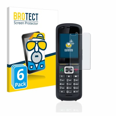 BROTECT - Screenprotector voor Gigaset R700H Pro - Folie Beschermfolie matte 6 Stuks