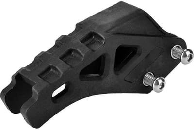 Dailygoods- Kettinggeleider Universeel - Kunststof - Geschikt voor 420/428/520/525/530 - Duurzaam - Schokbestendig - Eenvoudige installatie - Motorcycle Kettinggeleider