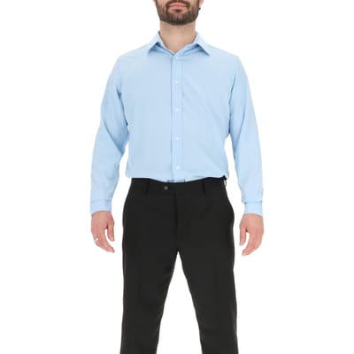 Scotch & Soda 4 Way Stretchdress Shirt Light Blue Size: 40 | Formal Shirts Outlet | Heren | Blauw