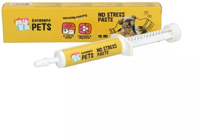 Excellent Pets Anti Stress Pasta - 15 ml - Angst bij Hond en Kat - Kalmeringsmiddel - Met Magnesium - Tegen trillen, Onrust & Vuurwerkangst - Effectief na 40 minuten - No Stress