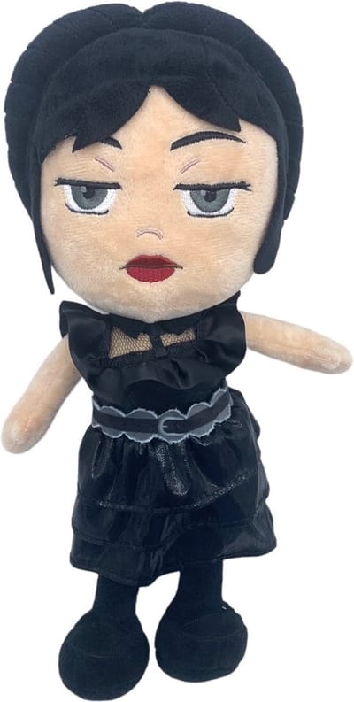 The Addams Family - Wednesday Addams knuffel - 32 cm