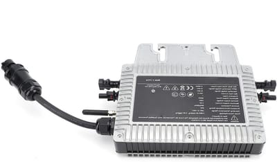 WiFi Omvormer - Zonne-energie Converter - Stroom Net Leveren - MPPT Zuivere Sinus - 800W - Aluminium