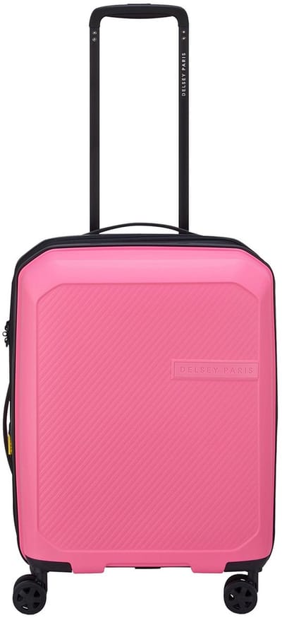 Delsey Anvers Handbagage Spinner 55 cm - Uitbreidbaar 34/39 liter - 55x35x22.5x25.5 cm - licht roze