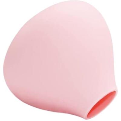 Make-up Kwast Beschermers Make-up Kwastenhouder Herbruikbare Siliconen Stofkap Kwasten Organizer Etui voor roze