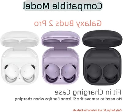 In-ear oordopjes tips voor Galaxy Buds 2 Pro, geschikt voor oplaadcase, silicone S/M/L, 6 paar, comfortabel en duurzaam