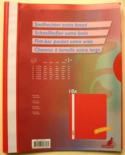 10x Snelhechter Kangaro - Rood - Extra breed
