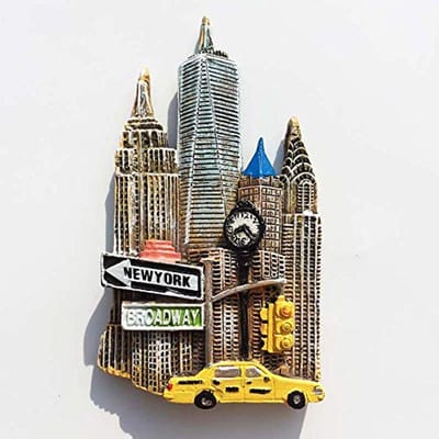 3D Koelkast Magneet New York USA - Souvenir en Decoratie voor Thuis