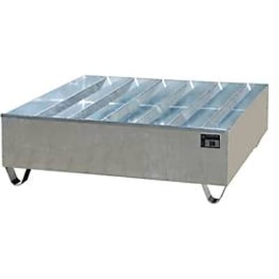 Profiellekbak type PW vlg. StawaR, voor 4 vaten, 410 l, 92 kg, gegalvaniseerd